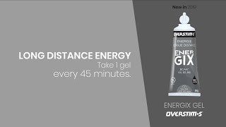 New Energix energy gel by OVERSTIMs [upl. by Eiahpets]