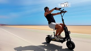 This 50 MPH Electric Scooter is SKETCHY [upl. by Driscoll870]