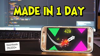 How I Made a Mobile Game in ONE Day [upl. by Selokcin377]