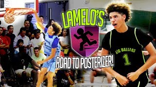 LaMelo Balls ROAD TO HIS FIRST DUNK How LaMelo Balls Dunking Ability EVOLVED In 220 Days [upl. by Duj71]