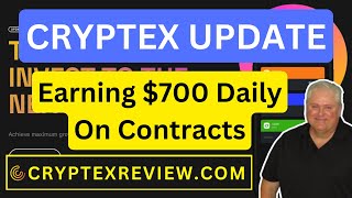 Cryptex Update  Earning 700 Daily On Contracts [upl. by Tab]