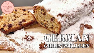 GERMAN CHRISTSTOLLEN BREAD  DRESDENER STOLLEN GERMAN Subs [upl. by Sheena872]