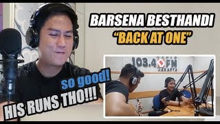 VOCALIST REACTS to Barsena Besthandi  Back at One [upl. by Aurelia]