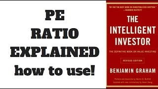 PE RATIO EXPLAINED  HOW TO USE PRICE EARNINGS RATIO FOR STOCK MARKET DECISIONS [upl. by Neu77]