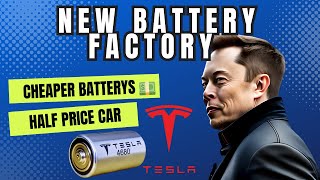 Teslas Battery Revolution Expanding Production in Nevada tesla elonmusk [upl. by Marthena]