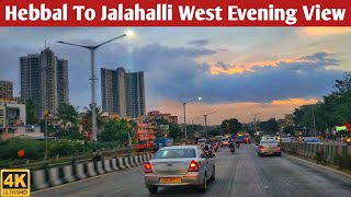 jalahalli bangalore  hebbal flyover  bangalore city  bangalore vlog bangalore metro namma metro [upl. by Trabue]