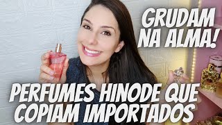 Perfumes HINODE que COPIAM importados CAROS MEU TOP 5 [upl. by Remmos]