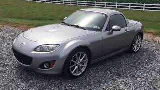 2009 Mazda MX5 Miata Grand Touring Retractable Hardtop Leather 6 Speed Big Fun [upl. by Hafeenah96]