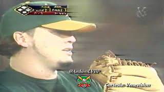 Caribes derrota a Magallanes  LVBP 20032004 Caribes de Oriente vs Navegantes del Magallanes [upl. by Amuwkuhc979]