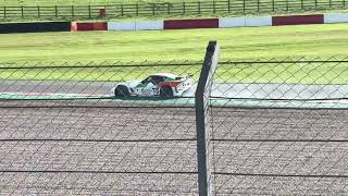 Donington Park 2024 British GT Weekend 2 Broken Ginetta [upl. by Aticilef]