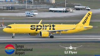 25 MINUTES OF PLANE SPOTTING at Tampa International Airport [upl. by Kirred2]