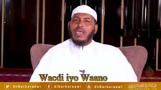 Wacdi iyo Waano Sheikh Cabdullaahi Barbaraawi حفظه الله [upl. by Eanahs]