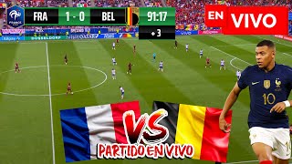 🔴 FRANCIA VS BÉLGICA PARTIDO EN VIVO  JUEGA MBAPPE EUROCOPA 2024 OCTAVOS DE FINAL FRANCE VS BELGIUM [upl. by Akenaj]