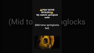 My springlock audio Realistic [upl. by Honniball]