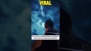 ¡Impactante Joven Captura el Momento Exacto del Meteorito que Iluminó la Noche [upl. by Eduard519]