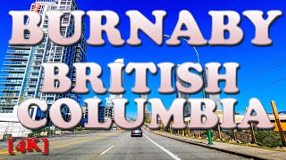 Burnaby  Vancouver Canada Fall 2021 4k Driving Tour [upl. by Golightly]