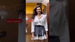 Karishma Tanna arrives for a screening of Ananya Pandays web series bollywoodmovies bollywood [upl. by Hakeem]