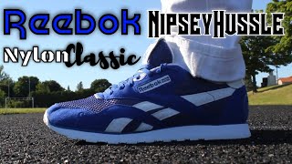 REEBOK CLASSIC x NIPSEY HUSSLE NYLON DETAILED REVIEW  ON FEET [upl. by Ruskin]