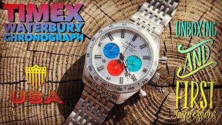 Unboxing the timex waterbury legacy TW2V18000AJ [upl. by Galatea]