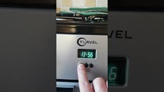 How to change the clock on a Flavel Milano 100 MLN10FR cooker [upl. by Esinej712]