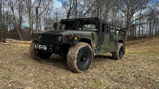 AM General Humvee OffRoad RideALong [upl. by Akierdna859]