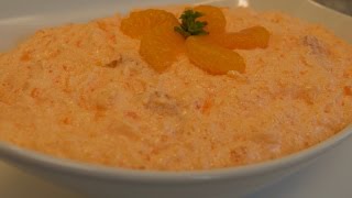 Mandarin Orange Jello Salad Recipe [upl. by Amadas]