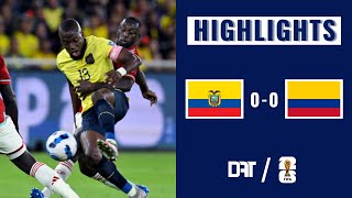 ¡ECUADOR y COLOMBIA no se sacaron ventaja y empataron 00 en la altura HIGHLIGHTS DEPORTES AL TACO [upl. by Farmer467]