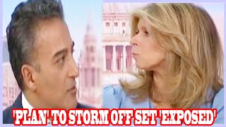 Good Morning Britains Adil Ray shows true colours as plan to storm off set exposed [upl. by Kra168]