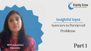 Answers to Anonymous Questions I  Part 1  With Subashree Vijayadev [upl. by Verile]