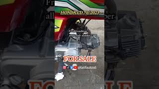 Honda cd 70 model 2023 for sale atlashonda hondamotorcycle [upl. by Latreshia]