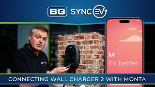 Connecting Wall Charger 2 with MONTA  BG Sync EV  Training 5 of 5 [upl. by Assirialc]