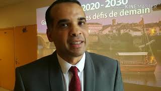 Bergerac 24  Adib Benfeddoul candidat aux municipales de 2020 [upl. by Finlay924]