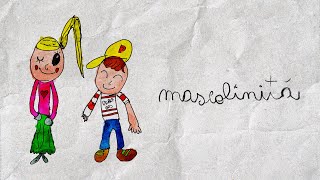 POLEMICA  MASCOLINITA LYRIC VIDEO [upl. by Ayiram]