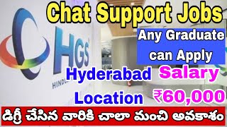 Chat Support Associate  Hinduja Global Solutions  Latest Jobs 2023 Work From Home JobsInTech [upl. by Gnuy]