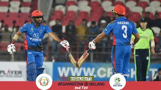 Highlights Afghanistan vs Ireland  2nd T20  Afghanistan vs Ireland in India 2019 [upl. by Lamrert]