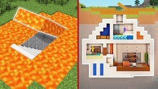 HOW TO BUILD A 100 HIDDEN BASE IN MINECRAFT TUTORIAL 3  Hidden House [upl. by Harrow]