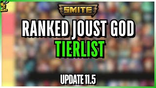 SMITE  Ranked Joust Tierlist Update 115 [upl. by Moya]