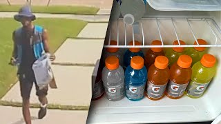 Delivery Driver Thrilled When Homeowner Leaves Out Gatorade [upl. by Eden503]