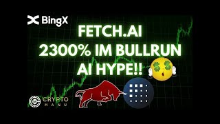 FETCH AI FET AI‼️ 2 300 IM BULLRUN MÖGLICH🚀 KAUFZONE amp FAHRPLAN💥 [upl. by Minne]