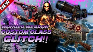 🔥NEW🔥Wonder Weapons Custom Class🔥COD Cold War Zombies Glitches😱 [upl. by Alane]