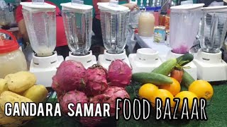 Food trip at Gandara Samar food bazaar [upl. by Reibaj5]