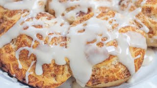 Easy Cinnamon Roll Icing Recipe [upl. by Airamat]