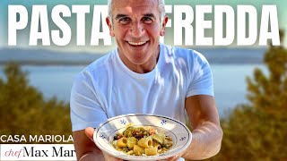 PASTA FREDDA ESTIVA ai sapori di PUGLIA  per il DOPO SPIAGGIA 🏖️  Ricetta di Chef Max Mariola [upl. by Caswell]