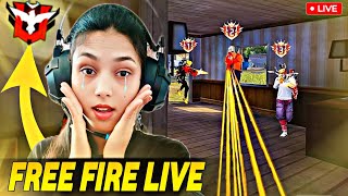 FREE FIRE LIVE 🔴LIVE CS RANK PUSH TO GADIMASTER🤣DIVYA YT LIVE🥵 freefirelive freefire ajjubhai [upl. by Muiram]