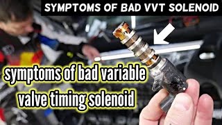 Symptoms of a Bad Variable Valve Timing Solenoid [upl. by Anikes]