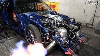 JE Customs X275 Turbo Mustang 1XXXHP Dyno Shakedown [upl. by Sined]