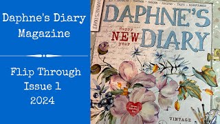 Daphnes Diary Magazine Issue 1 2024 Flip Through [upl. by Nessah377]