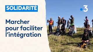 Solidarité  des randonnées pour faciliter lintégration [upl. by Fia]