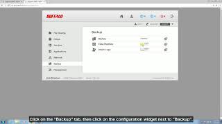 Howto Configuring Backup on a Buffalo Linkstation [upl. by Revilo]