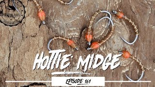 Tying the Hottie Midge Tyler Boroff Trout Fly Pattern  Ep161 PF piscatorFlies [upl. by Stahl126]